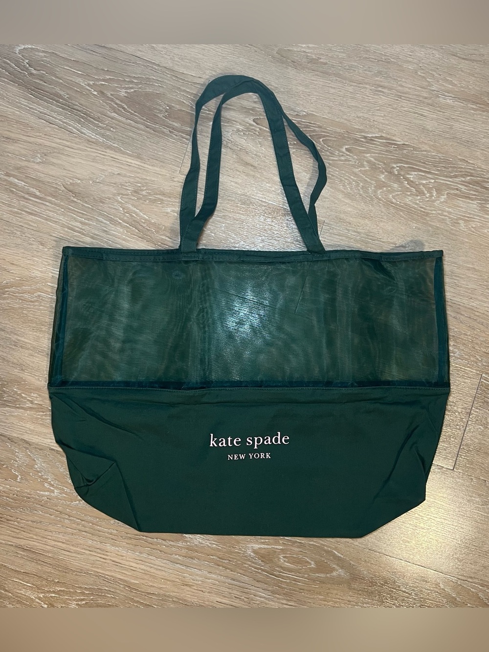 Kate Spade Green Shopper Tote